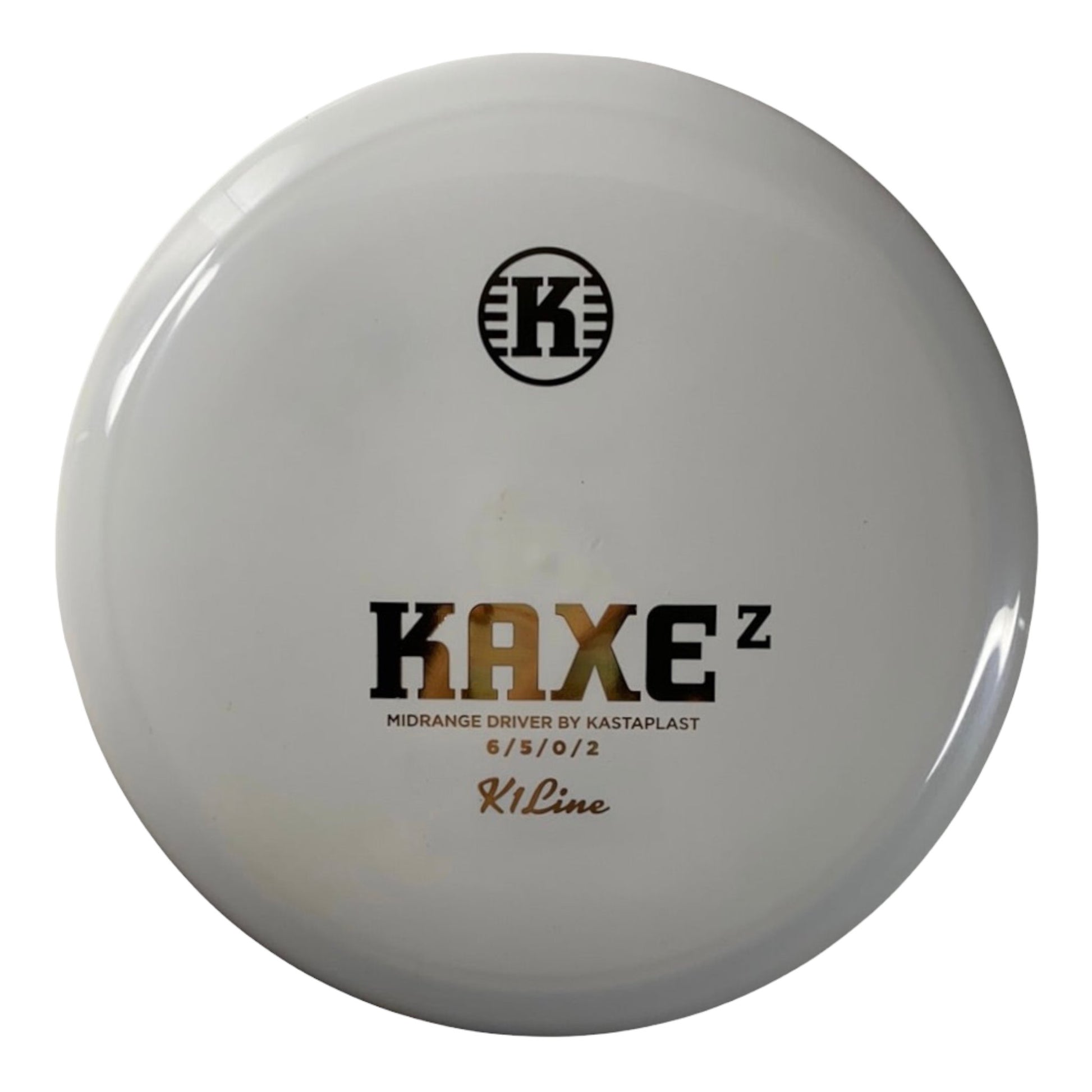 Kastaplast Kaxe Z | K1 | White/Gold 167g Disc Golf