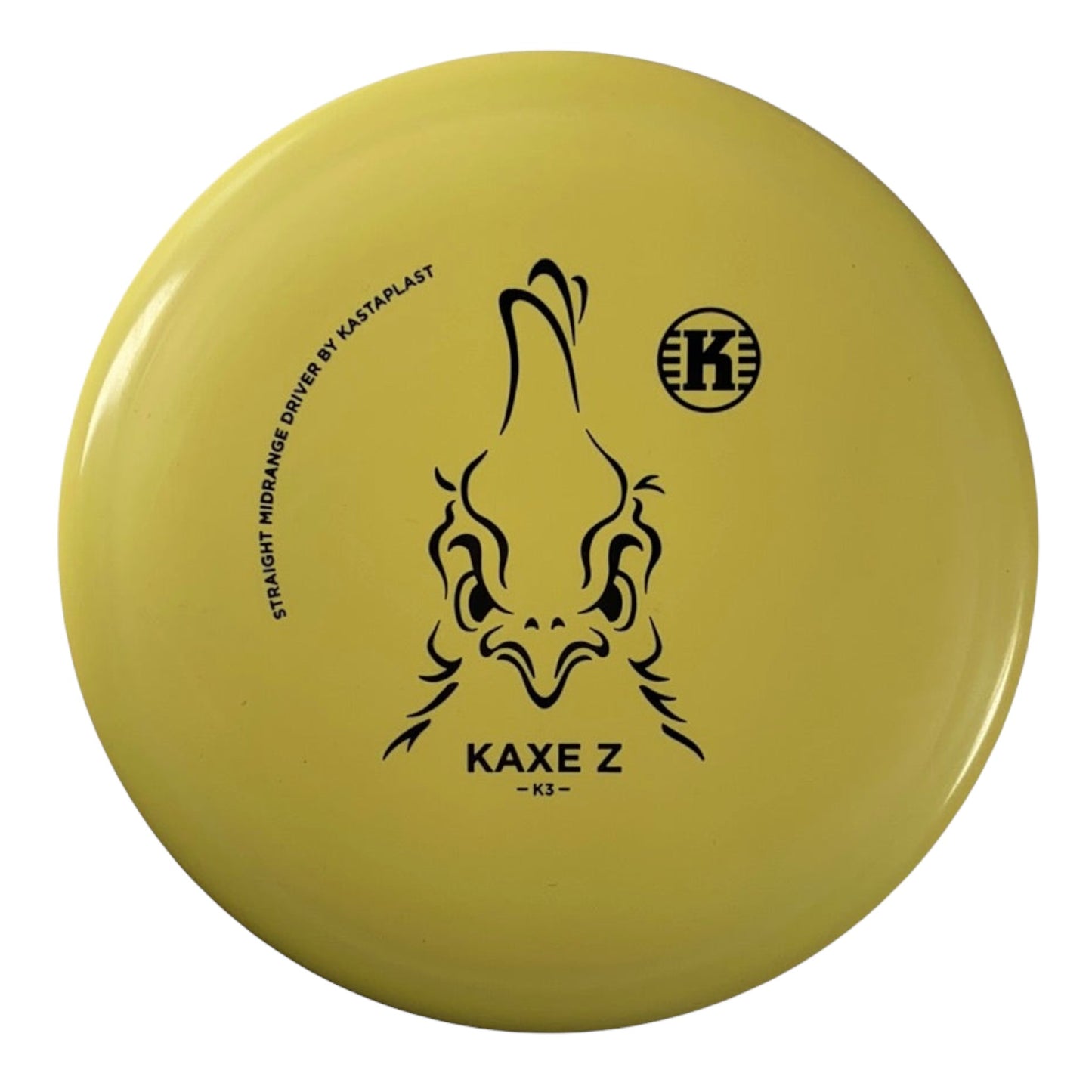 Kastaplast Kaxe Z | K3 | Yellow/Black 161-170g Disc Golf