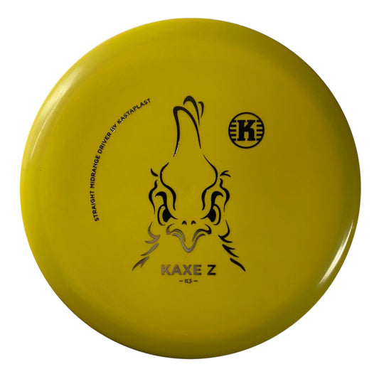 Kastaplast Kaxe Z | K3 | Yellow/Silver 171g Disc Golf