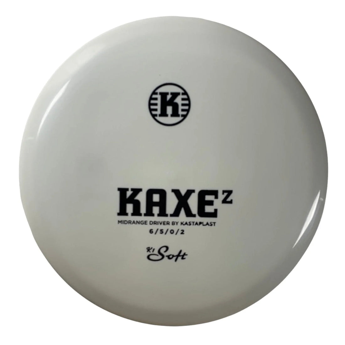 Kastaplast Kaxe Z | K1 Soft | White/Black 172 - 173g Disc Golf