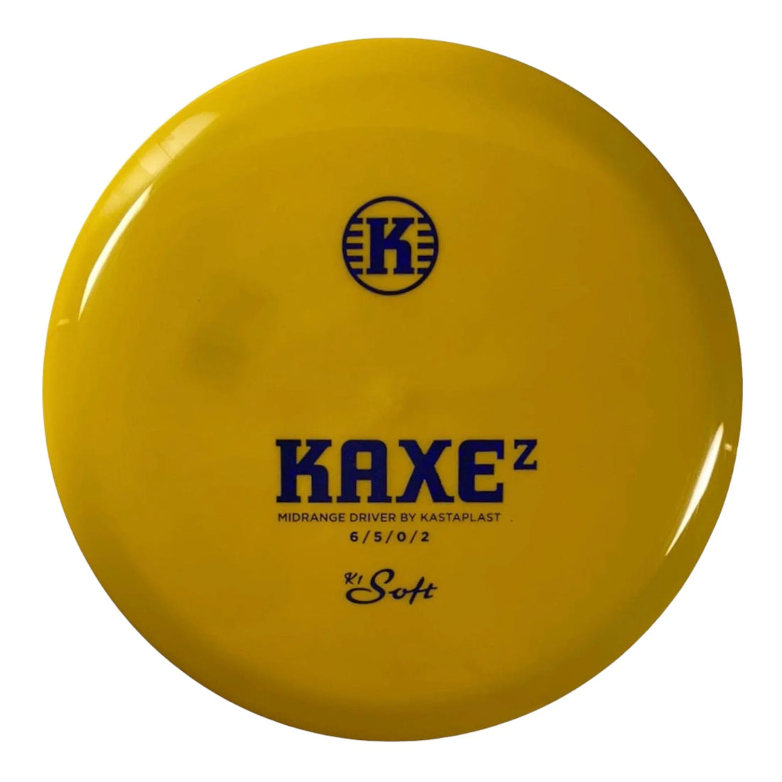 Kastaplast Kaxe Z | K1 Soft | Yellow/Blue 173 - 174g Disc Golf