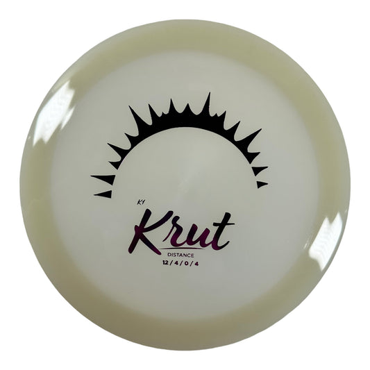 Kastaplast Krut | K1 Glow | Glow/Red 174-176g Disc Golf