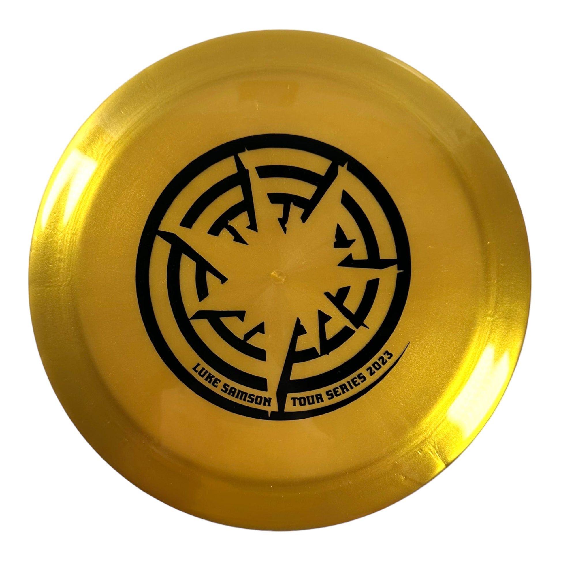 Kastaplast Krut | K1 Hard | Gold/Black 174g (Luke Samson) Disc Golf