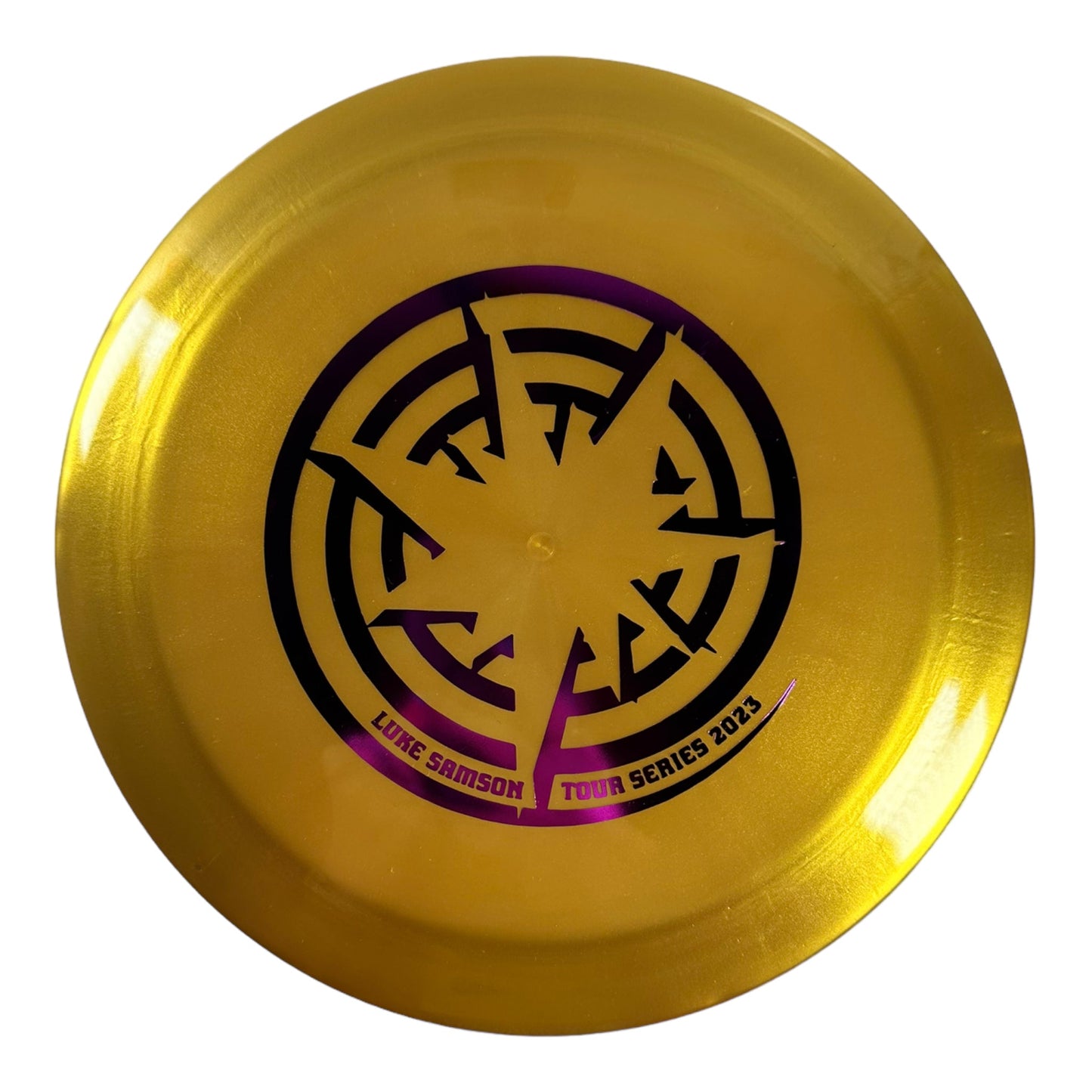 Kastaplast Krut | K1 Hard | Gold/Pink 174g (Luke Samson) Disc Golf