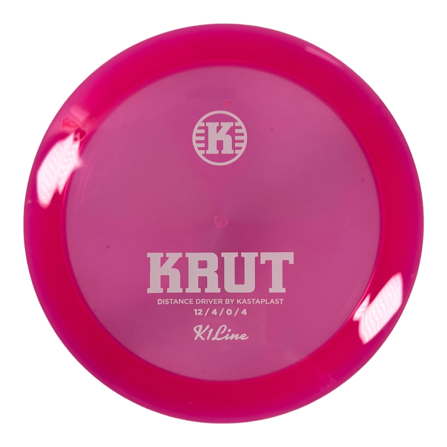 Kastaplast Krut | K1 | Pink/White 175g Disc Golf