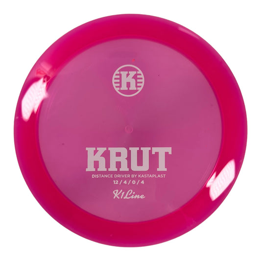 Kastaplast Krut | K1 | Pink/White 175g Disc Golf