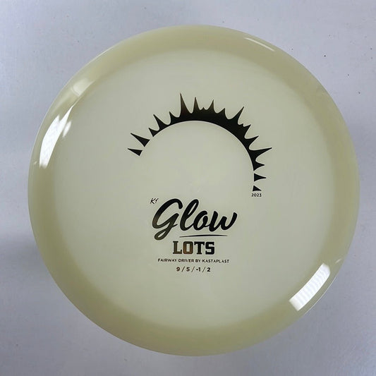 Kastaplast Lots | K1 Glow | Glow/Gold 175g Disc Golf