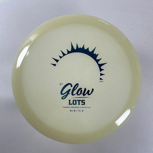 Kastaplast Lots | K1 Glow | Glow/Light Blue 171-173g Disc Golf
