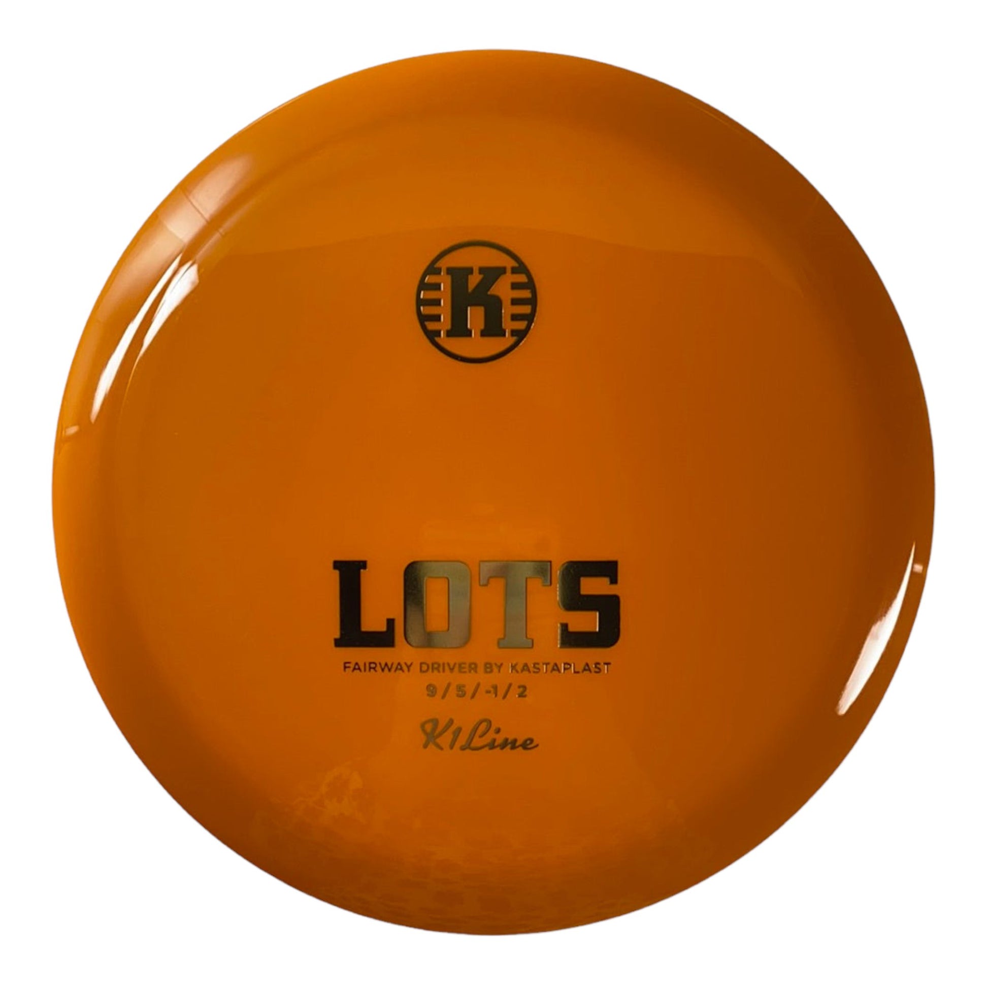 Kastaplast Lots | K1 | Orange/Gold 175g Disc Golf