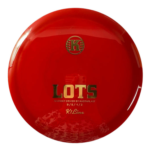 Kastaplast Lots | K1 | Red/Gold 175g Disc Golf