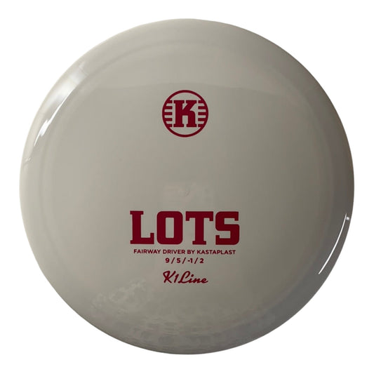 Kastaplast Lots | K1 | White/Pink 173-174g Disc Golf