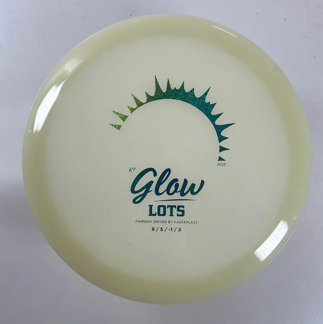 Kastaplast Lots | K1 Glow | Glow/Green 171g (2023) Disc Golf