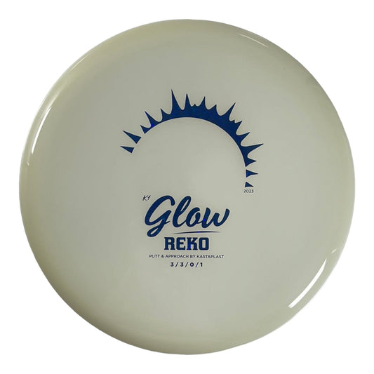 Kastaplast Reko | K1 Glow | Glow/Blue 173g Disc Golf