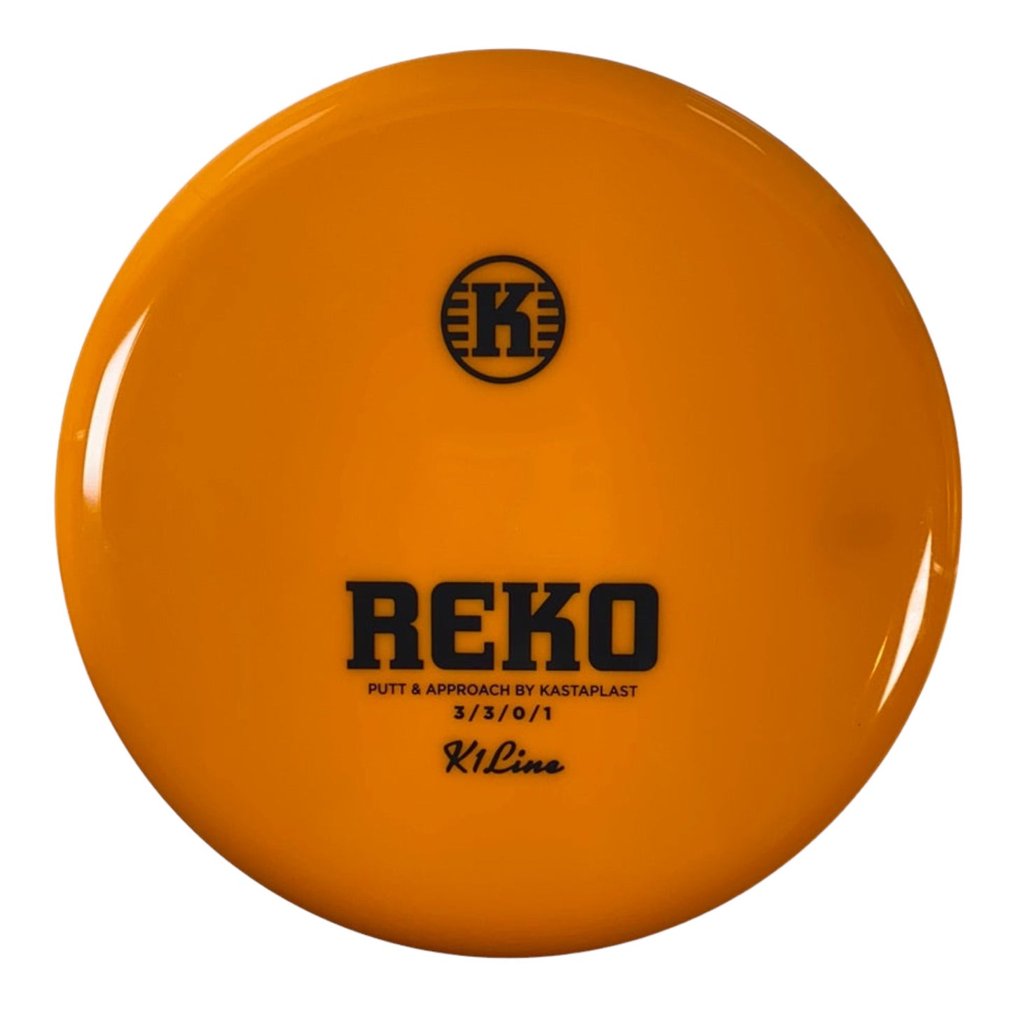 Kastaplast Reko | K1 | Orange/Black 173-175g Disc Golf