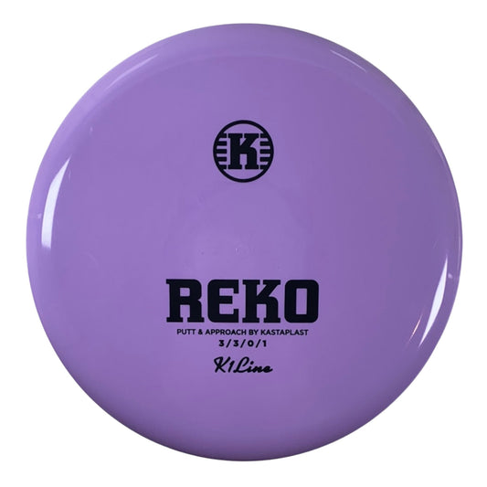 Kastaplast Reko | K1 | Purple/Black 170-172g Disc Golf