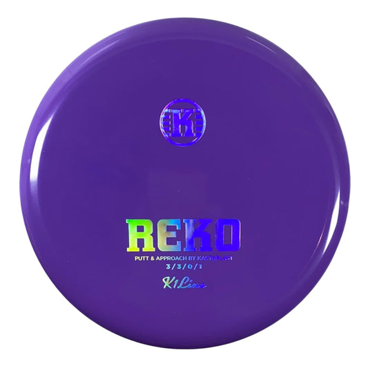 Kastaplast Reko | K1 | Purple/Holo 171g Disc Golf