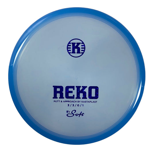 Kastaplast Reko | K1 Soft | Blue/Blue 171-172g Disc Golf
