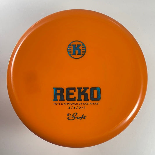 Kastaplast Reko | K1 Soft | Orange/Blue 173g Disc Golf