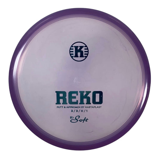 Kastaplast Reko | K1 Soft | Purple/Blue 173g Disc Golf
