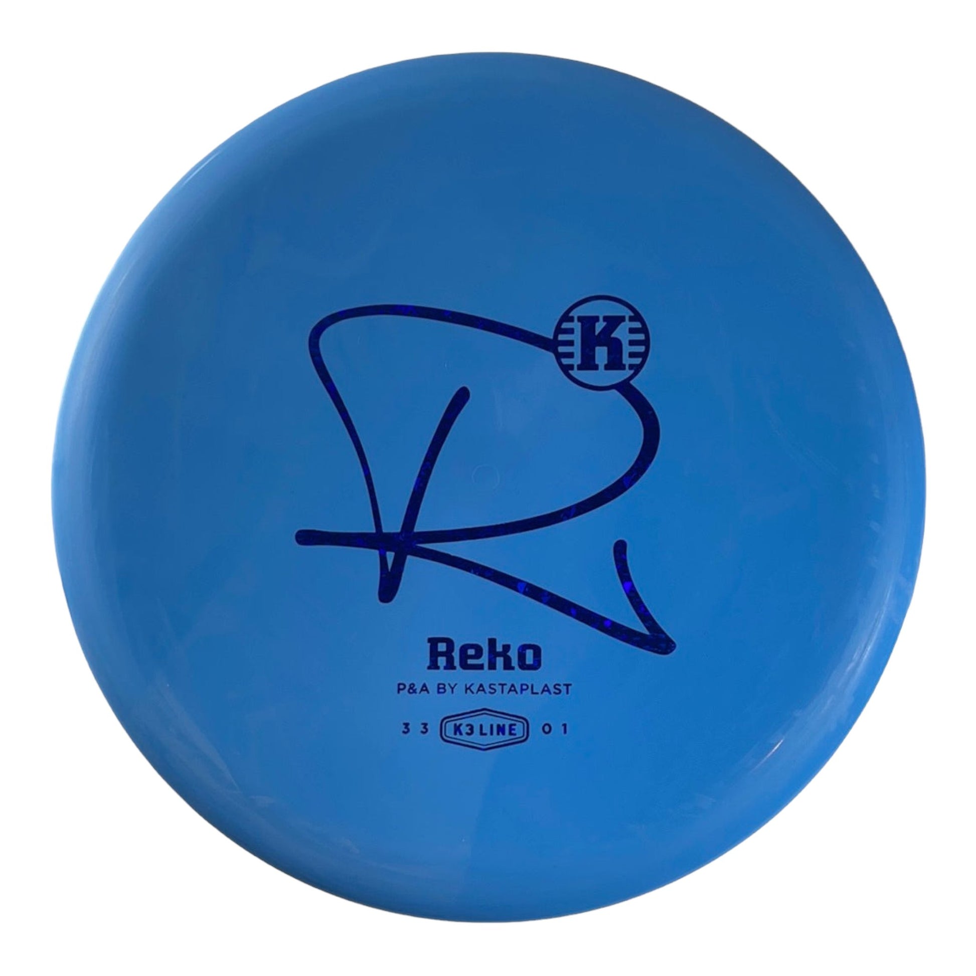 Kastaplast Reko | K3 | Blue/Blue 174g Disc Golf