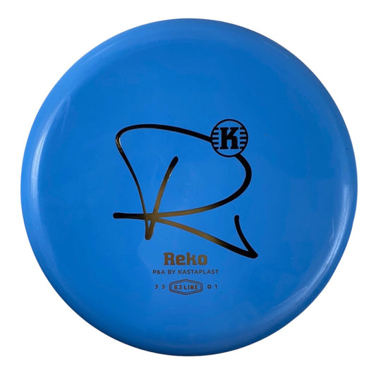 Kastaplast Reko | K3 | Blue/Gold 171-172g Disc Golf