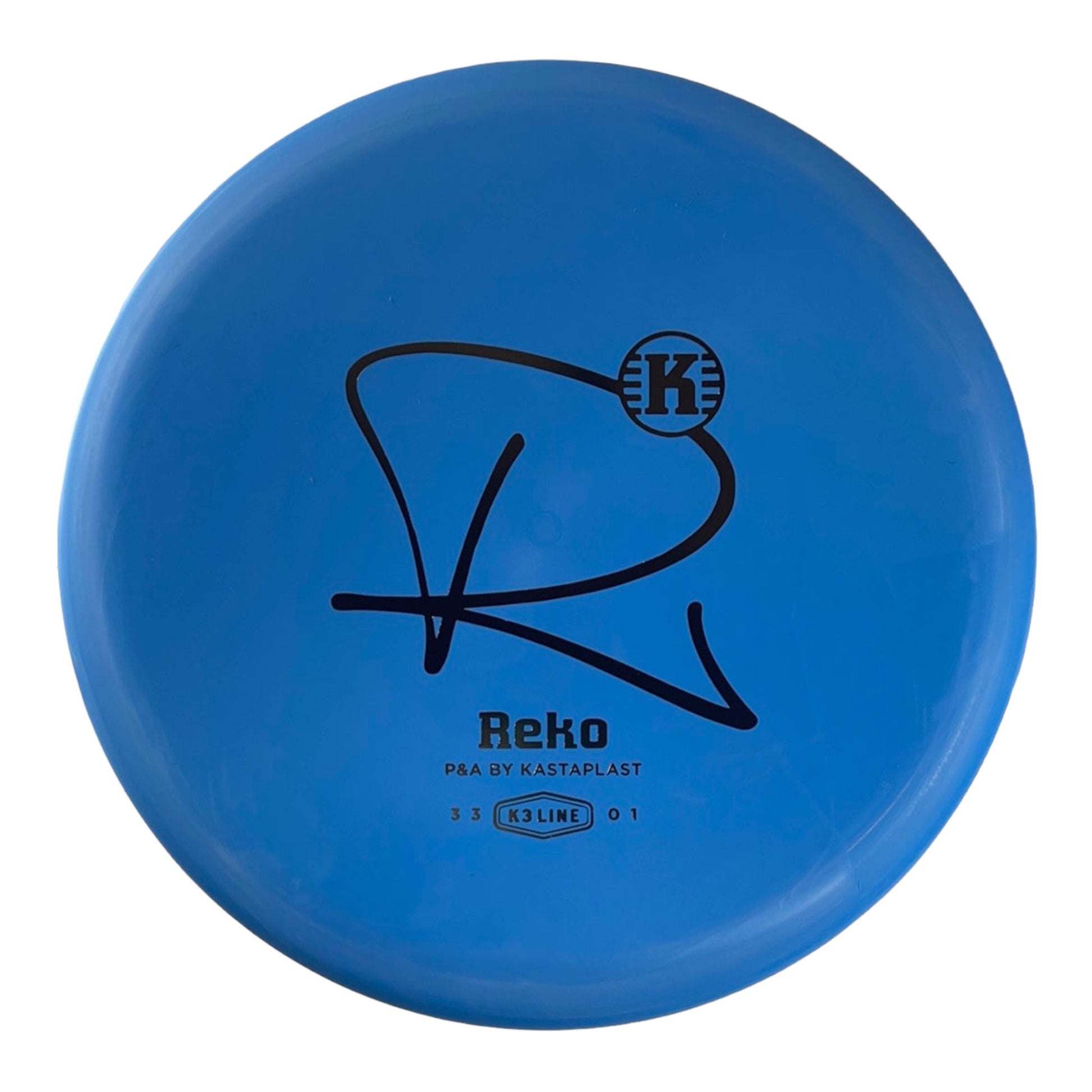 Kastaplast Reko | K3 | Blue/Gold 172g Disc Golf
