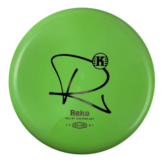 Kastaplast Reko | K3 | Green/Silver 173-174g Disc Golf