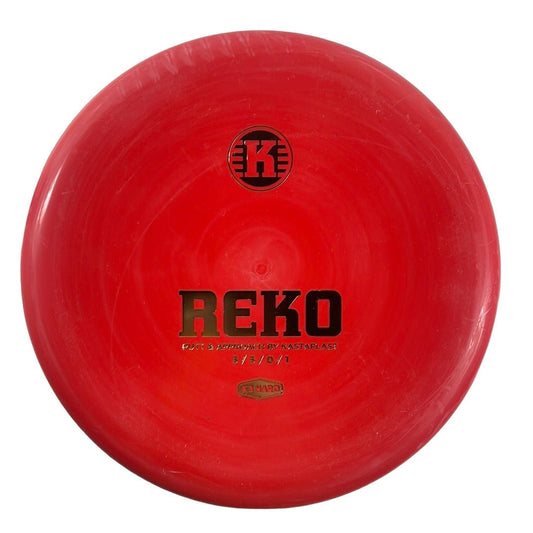 Kastaplast Reko | K3 Hard | Red/Gold 172g Disc Golf