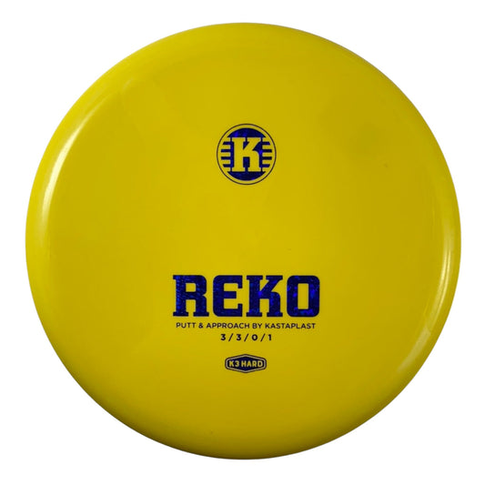 Kastaplast Reko | K3 Hard | Yellow/Blue 171g Disc Golf