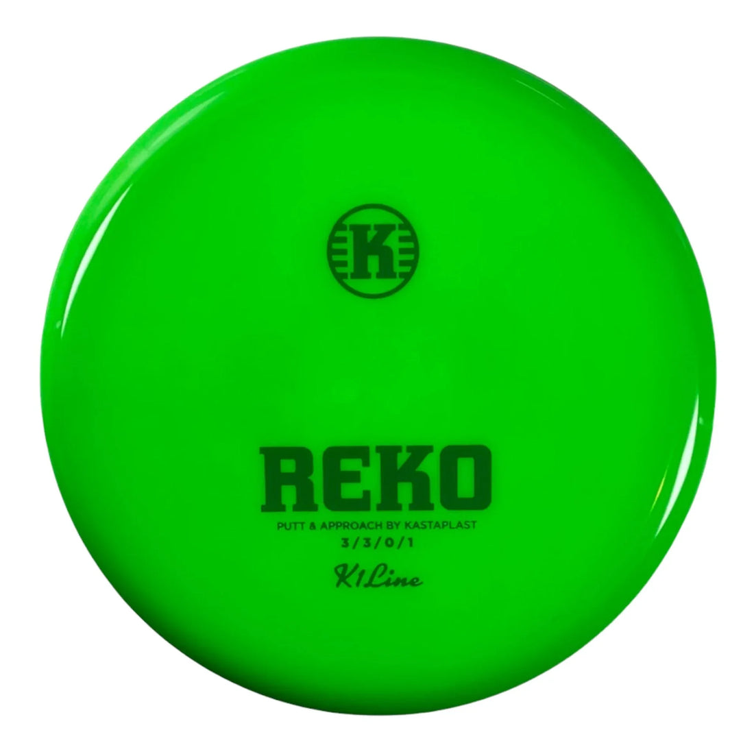 Kastaplast Reko | K1 | Green/Green 172g Disc Golf