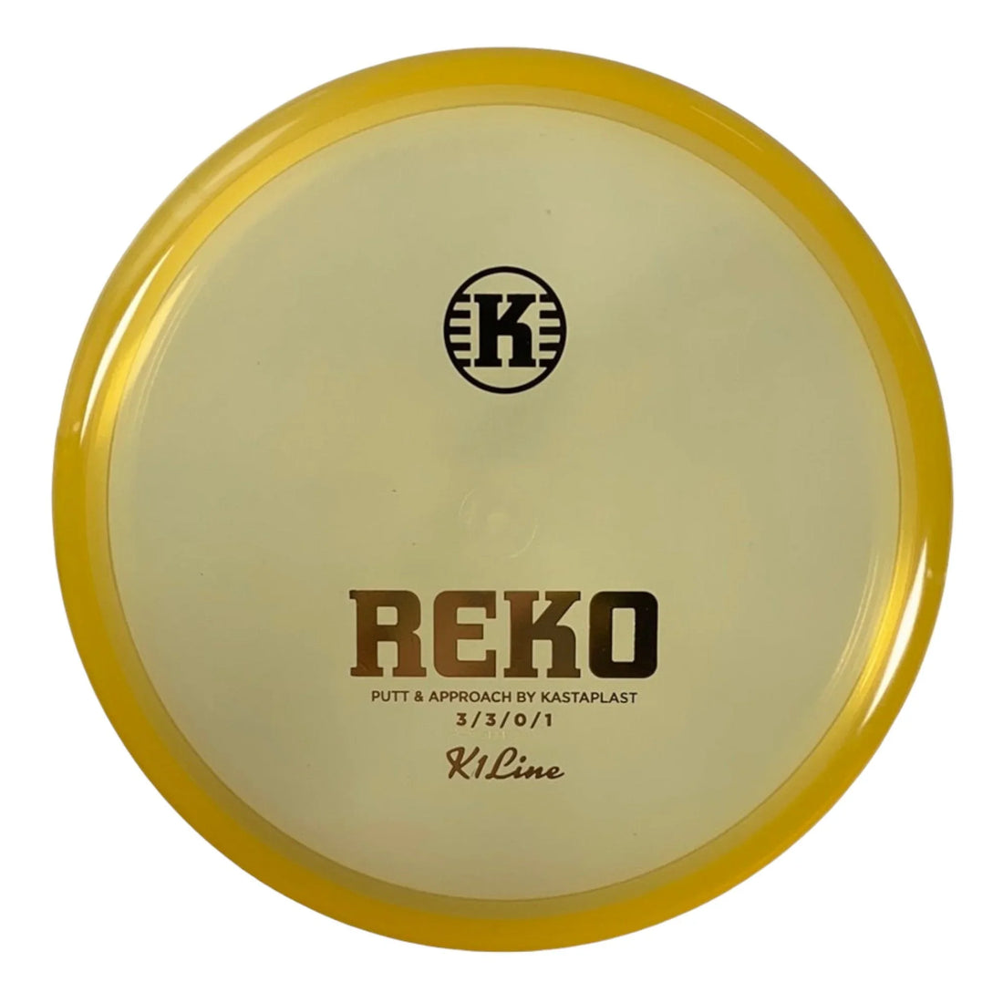 Kastaplast Reko | K1 | Tan/Gold 171 - 172g Disc Golf
