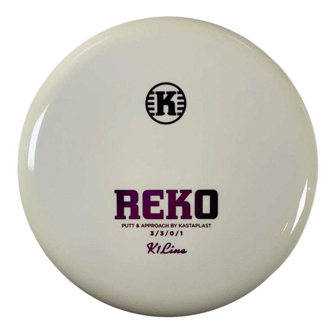 Kastaplast Reko | K1 | White/Pink 171 - 172g Disc Golf