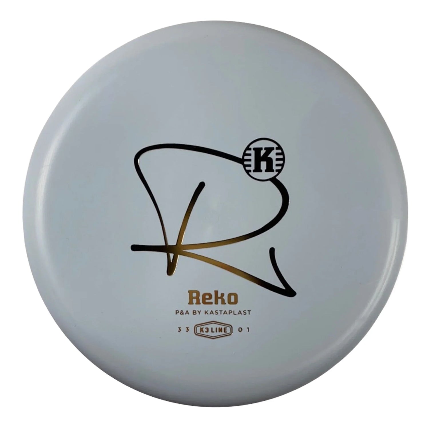 Kastaplast Reko | K3 | Blue/Gold 171-172g Disc Golf