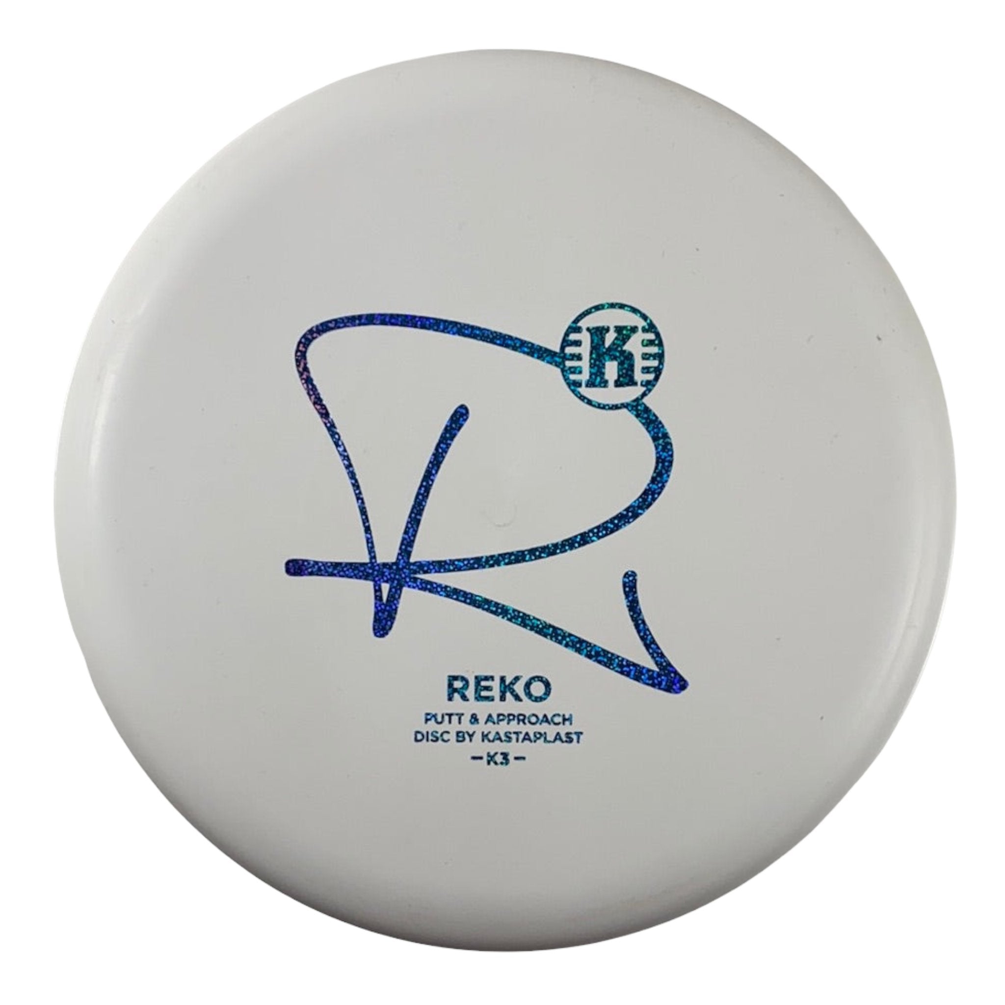 Kastaplast Reko | K3 | White/Blue Holo 171g Disc Golf