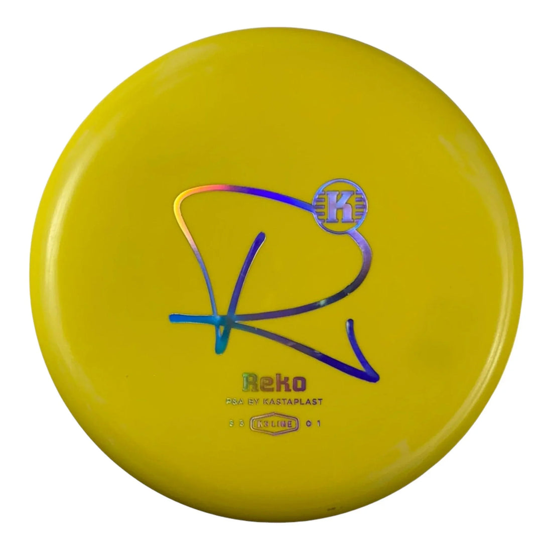 Kastaplast Reko | K3 | Yellow/Holo 172g Disc Golf