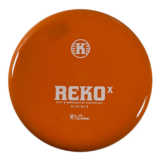 Kastaplast Reko X | K1 | Orange/White 176g Disc Golf