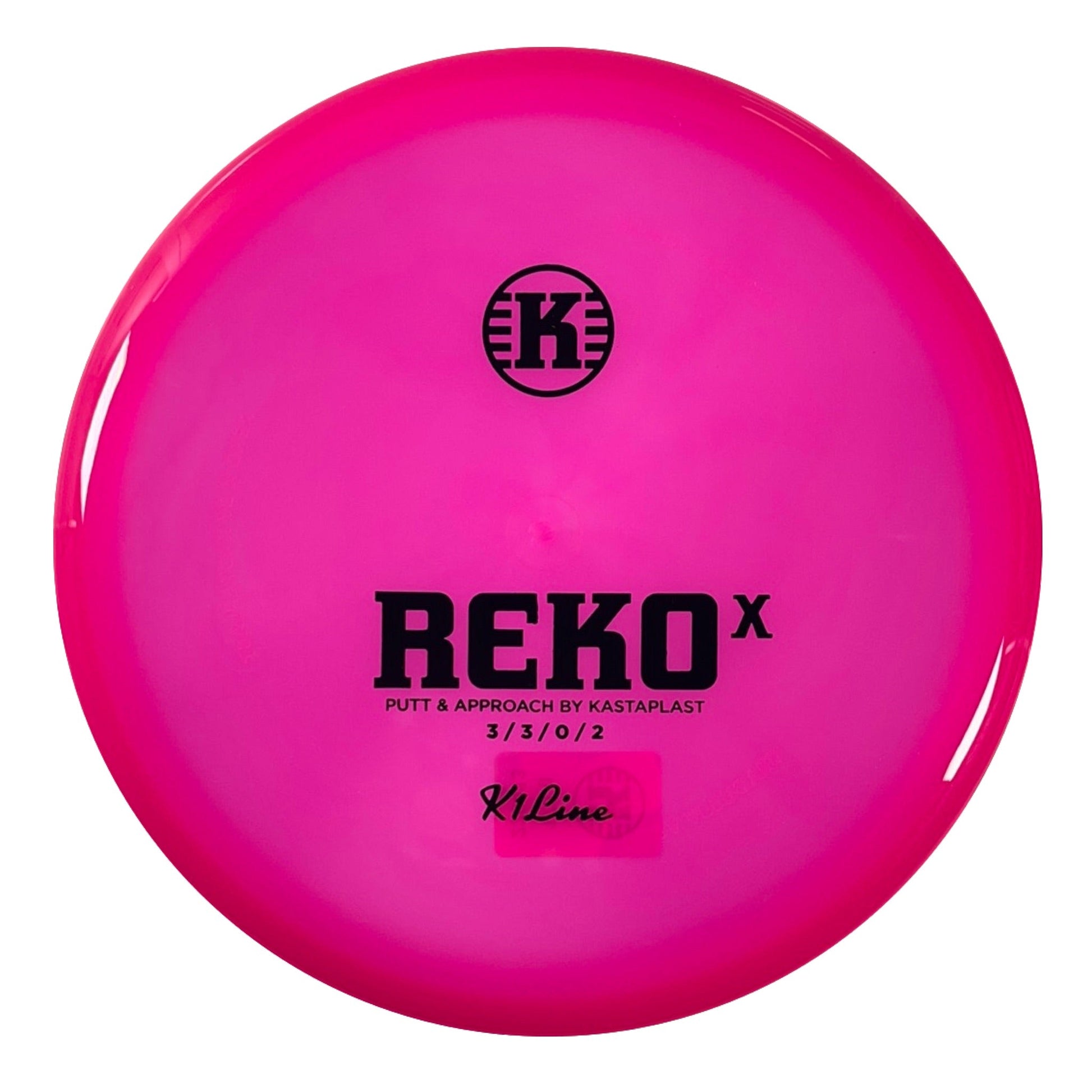 Kastaplast Reko X | K1 | Pink/Black 176g Disc Golf