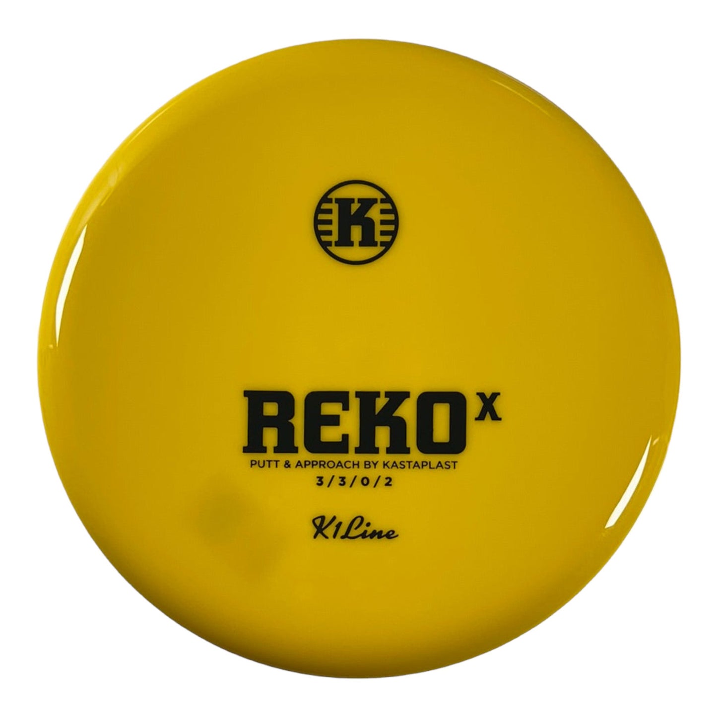 Kastaplast Reko X | K1 | Yellow/Black 176g Disc Golf