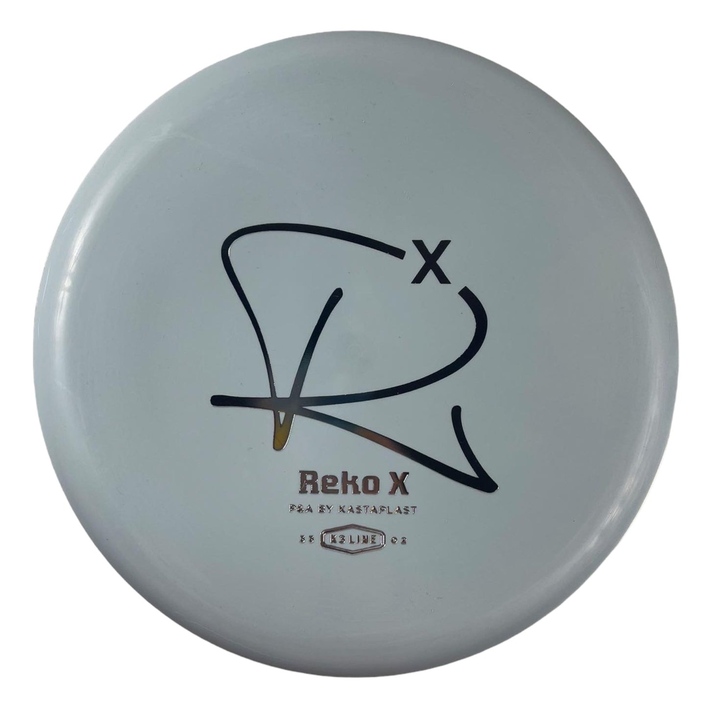 Kastaplast Reko X | K3 | Blue/Silver 170g Disc Golf