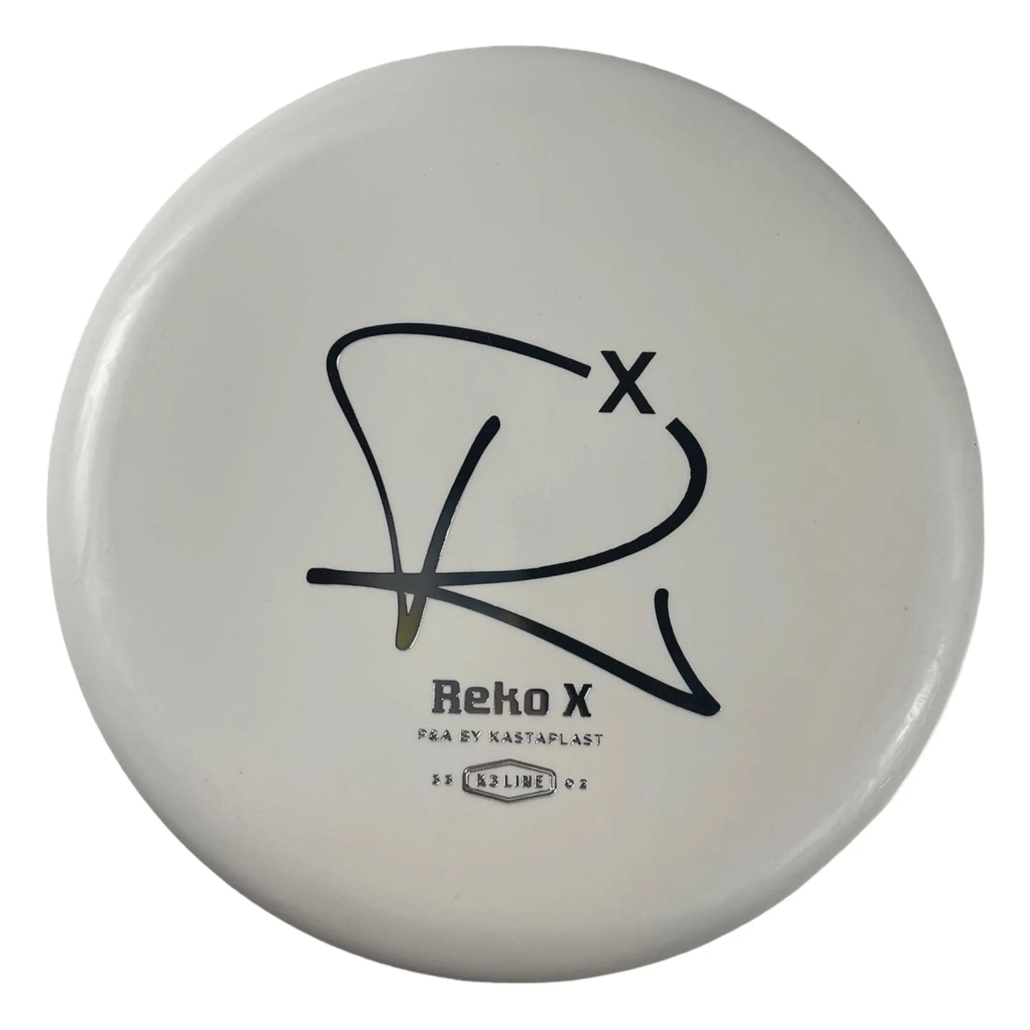 Kastaplast Reko X | K3 | White/Silver 173 - 175g Disc Golf