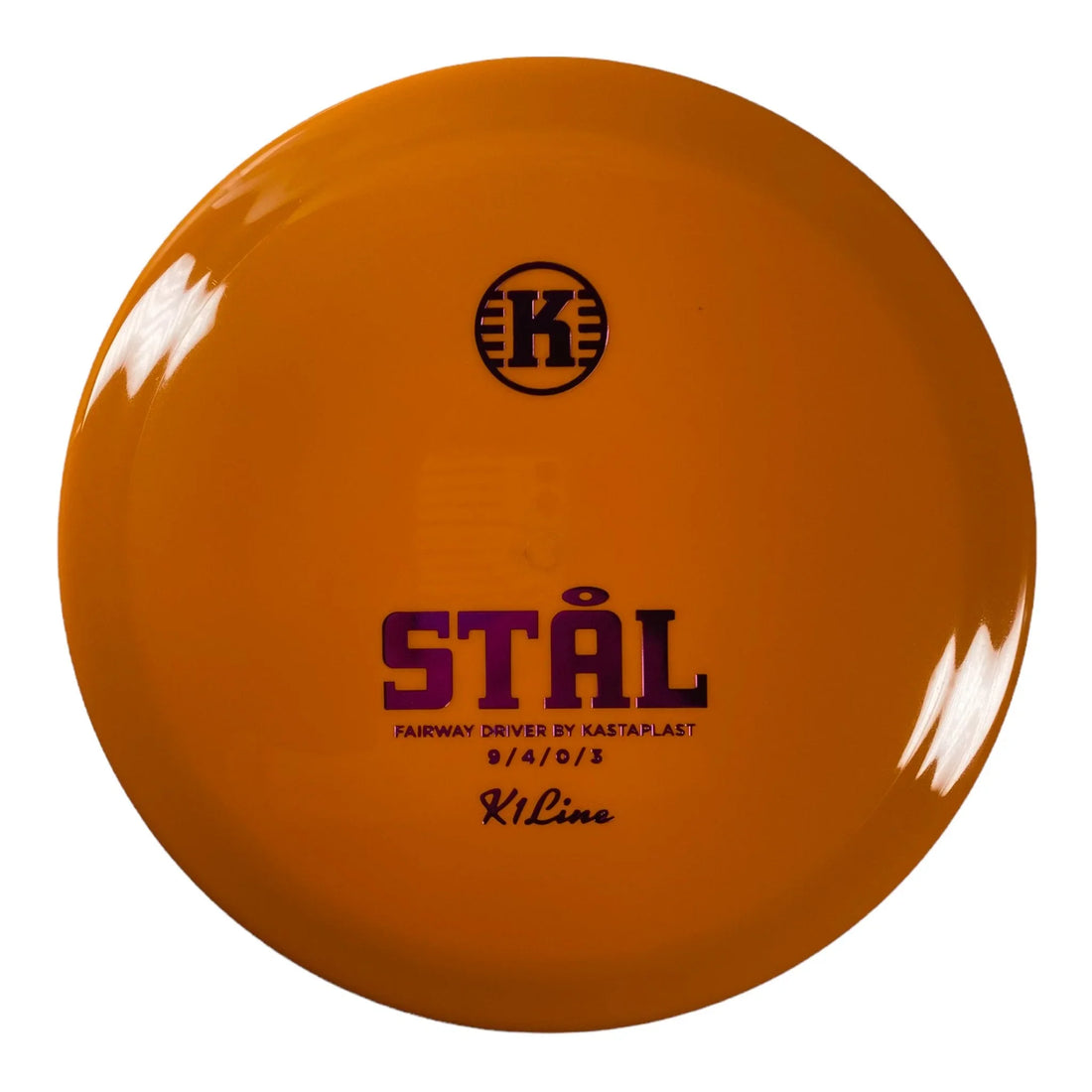 Kastaplast Stål | K1 | Orange/Pink 173 - 174g Disc Golf