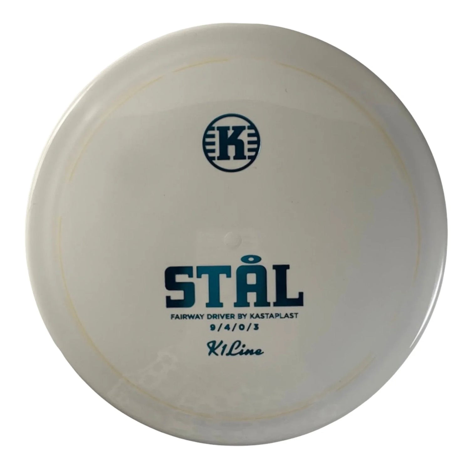 Kastaplast Stål | K1 | White/Blue 173g Disc Golf