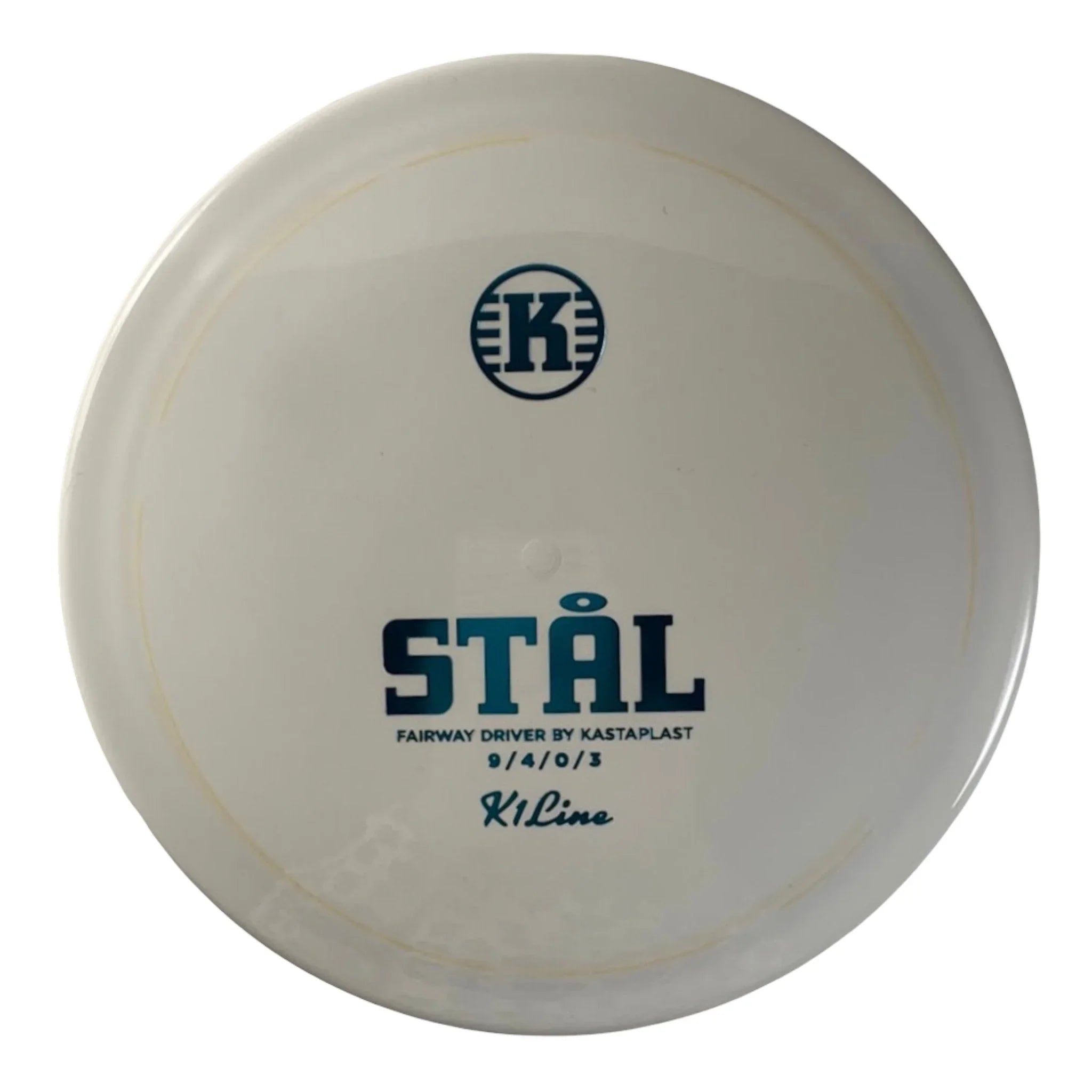 Kastaplast Stål | K1 | White/Blue 173g Disc Golf