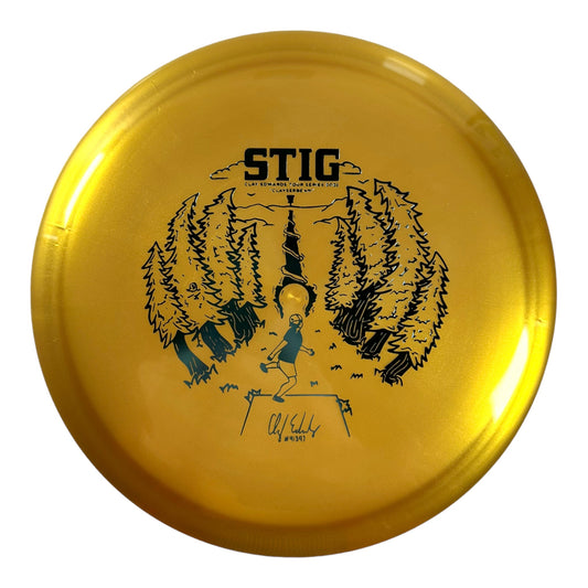 Kastaplast Stig | K1 Hard | Gold/Blue 175g (Clay Edwards) Disc Golf