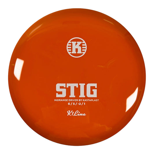 Kastaplast Stig | K1 | Orange/White 172-173g Disc Golf