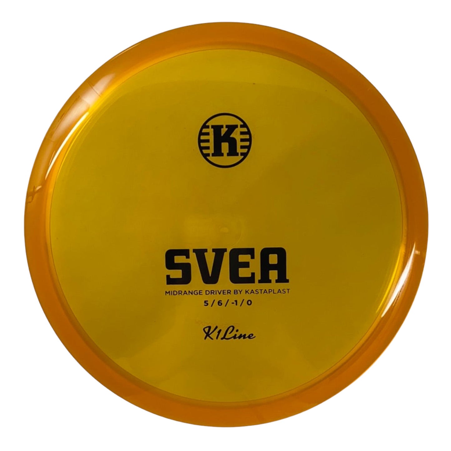 Kastaplast Svea | K1 | Orange/Black 174-178g Disc Golf