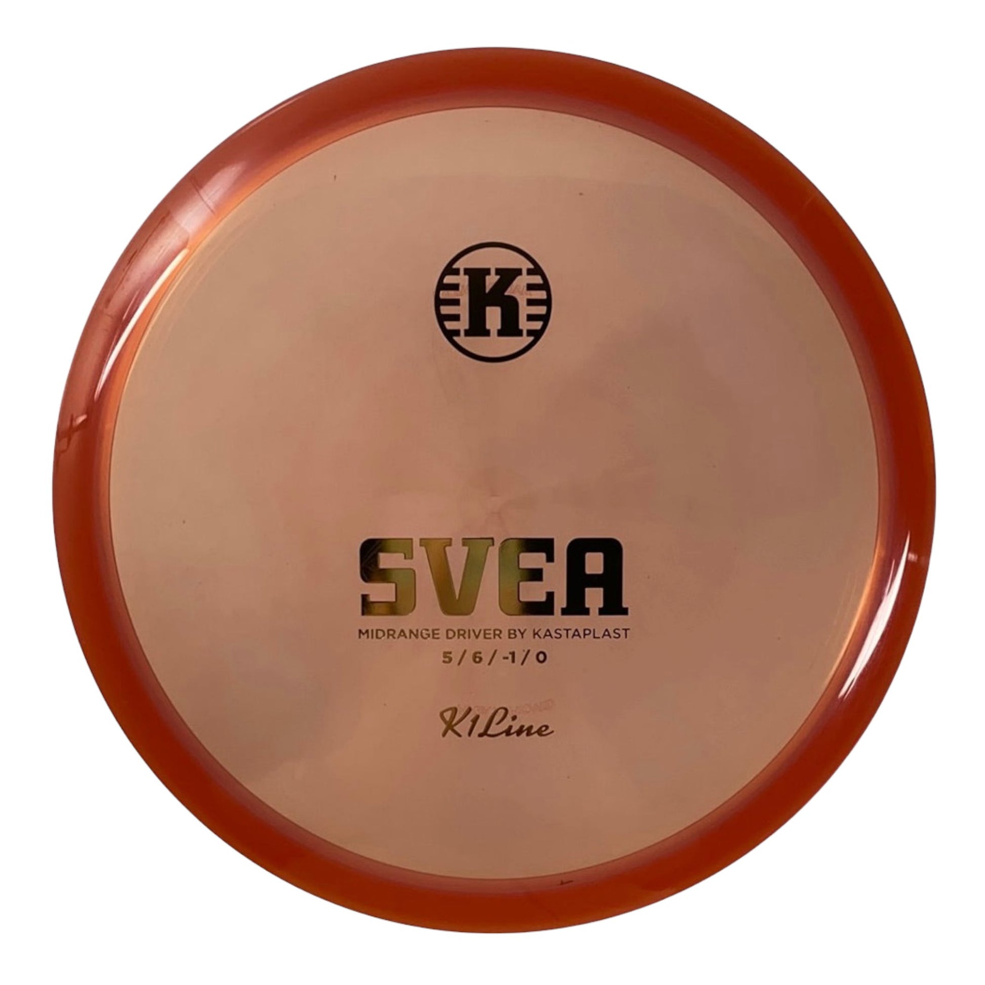 Kastaplast Svea | K1 | Pink/Gold 177-178g Disc Golf