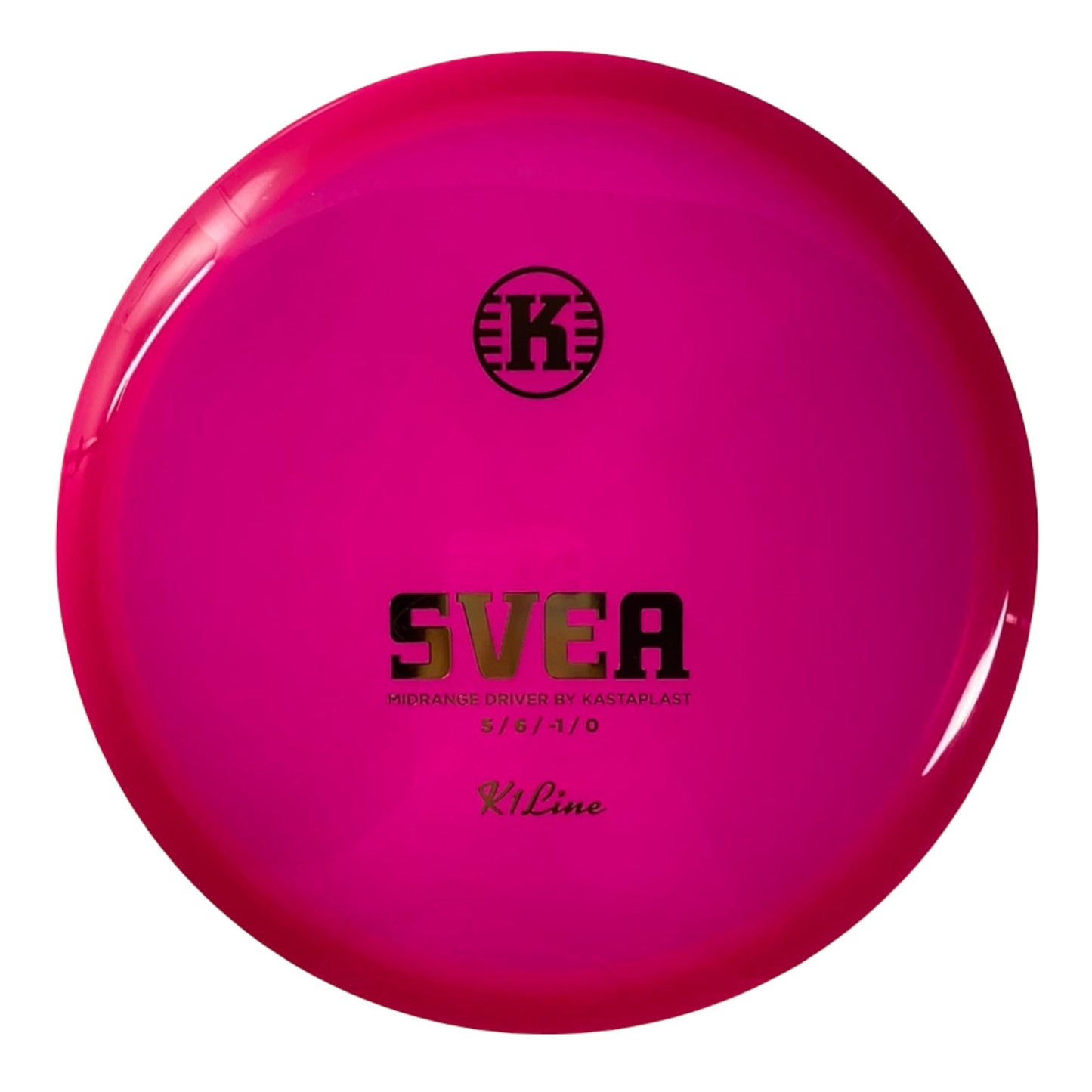 Kastaplast Svea | K1 | Pink/Gold 179g Disc Golf