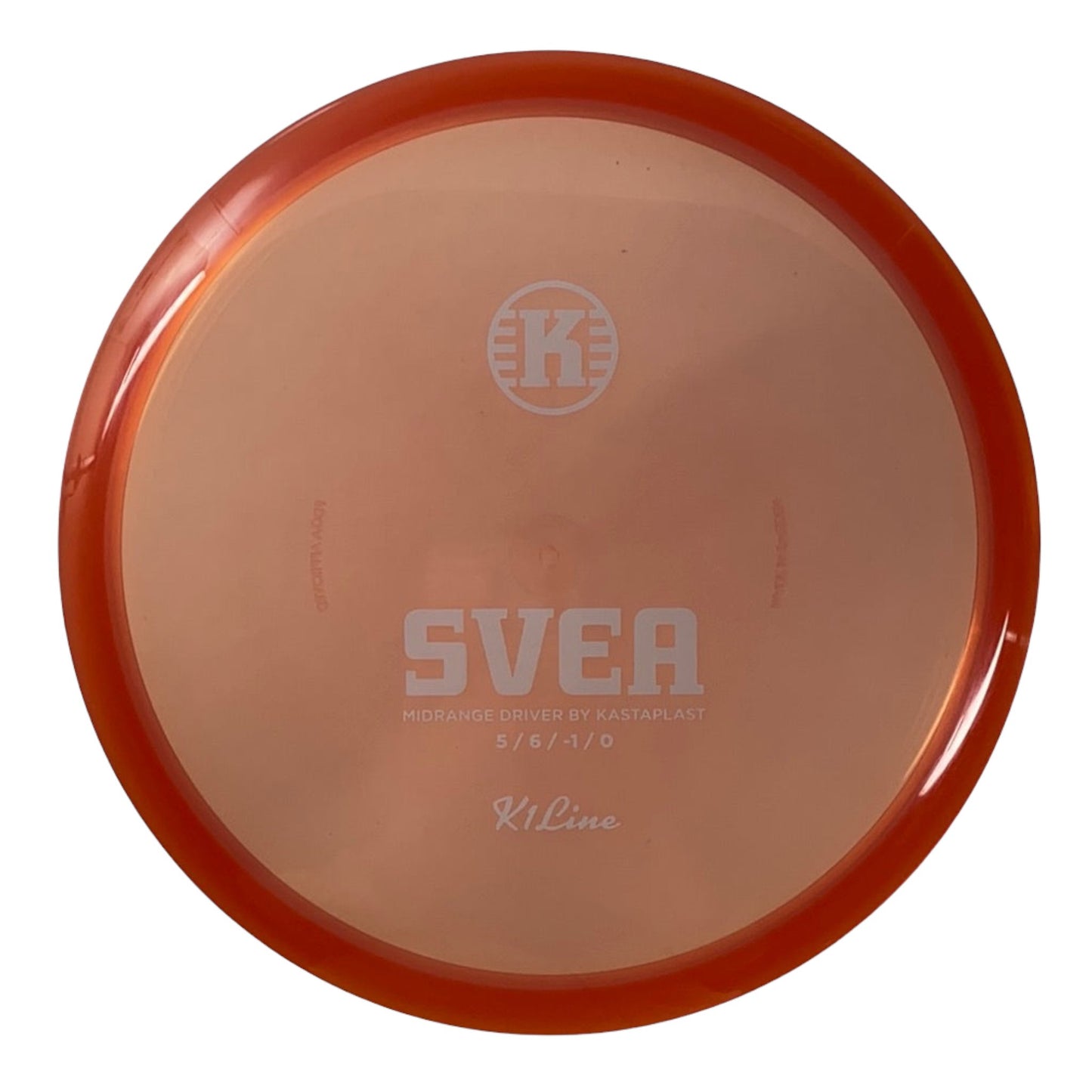 Kastaplast Svea | K1 | Pink/White 175-178g Disc Golf