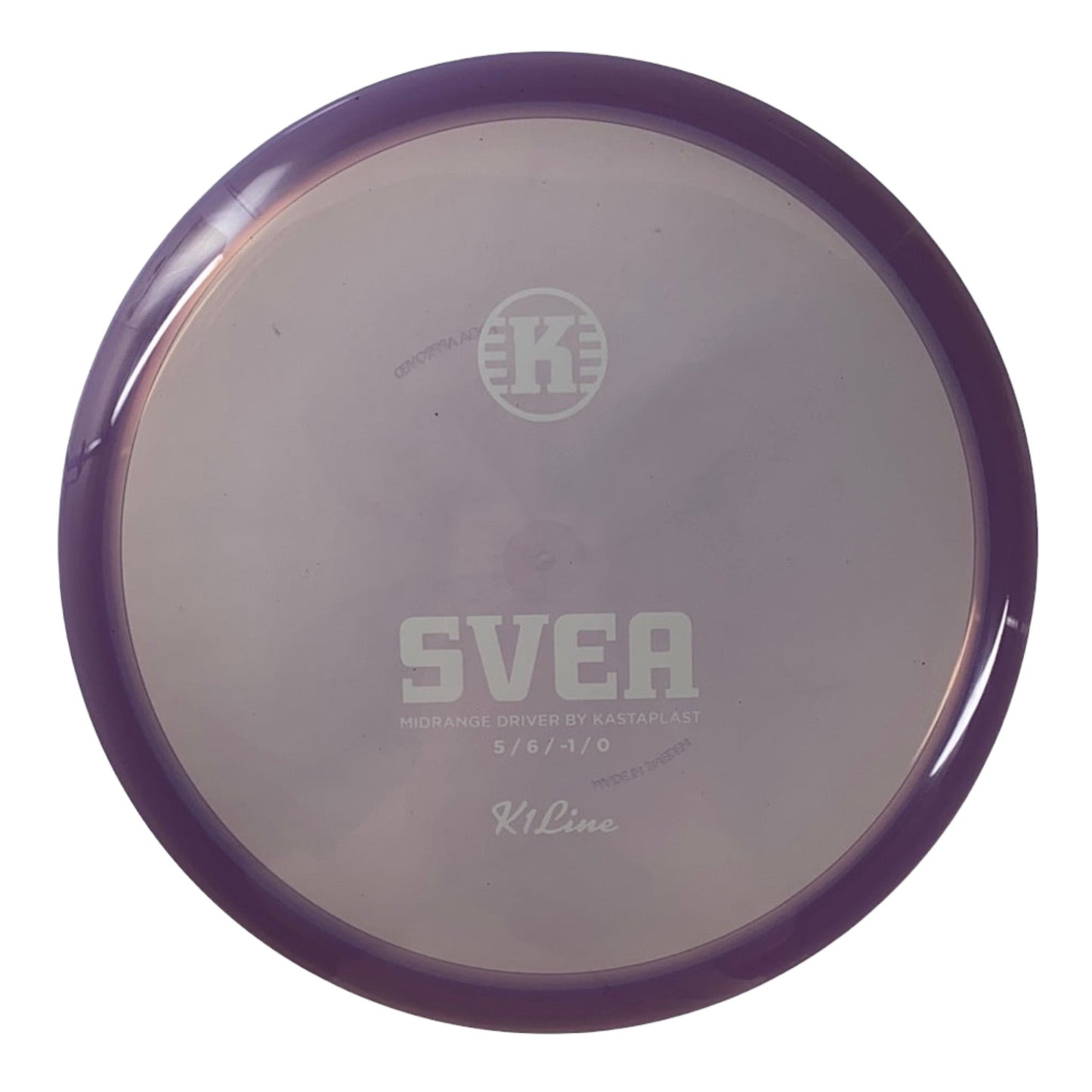 Kastaplast Svea | K1 | Purple/White 174-175g Disc Golf